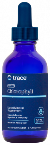 Trace Minerals Lliquid Ionic Chlorophyll 100 mg, 59 мл