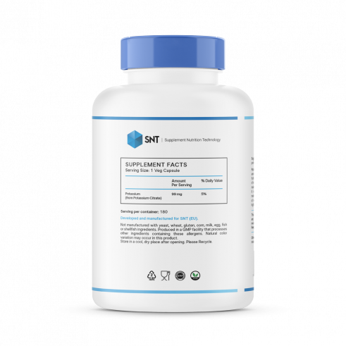 SNT Potassium Citrate, 180 капсул