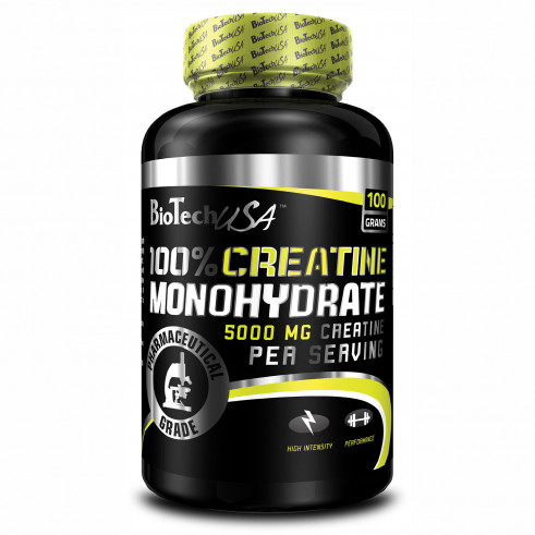 BioTech USA 100% Creatine Monohydrate, 100 г