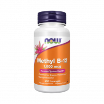 NOW Methyl В-12, Метил Витамин В-12, 250 таблеток
