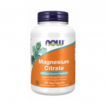 NOW Magnesium Citrate, 120 капсул