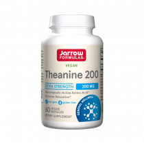 Jarrow Formulas Theanine 200 mg, Теанин 200 мг, 60 капсул