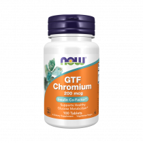NOW GTF Chromium Chelate 200 mcg, 100 таблеток