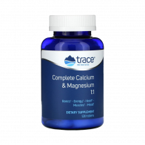 Trace Minerals Complete Calcium &amp; Magnesium 1:1, 120 таблеток